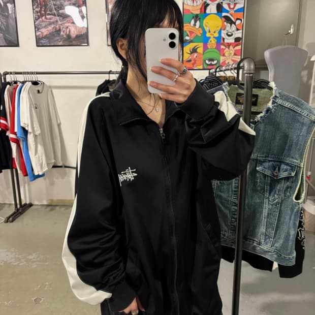 스투시 90‘s 빅로고 져지