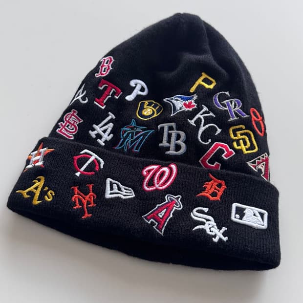 TEAM LOGO KNIT BEANIE 팀 로고 니트 비니