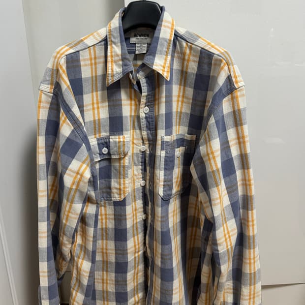 바우와우 플란넬 셔츠