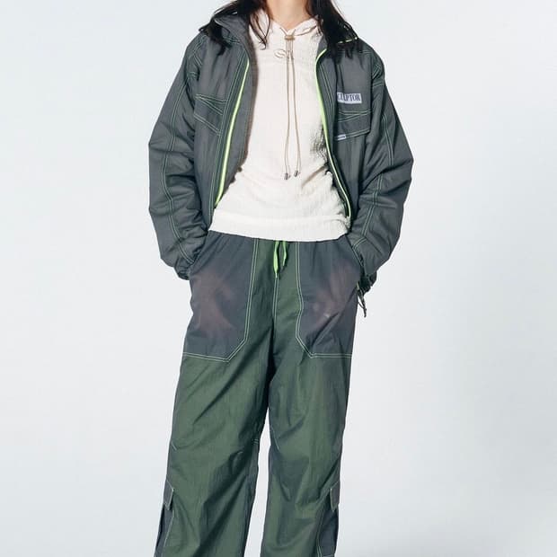 [새상품] 스컬프터(SCULPTOR) 오픈워크 스티치 카펜터 팬츠