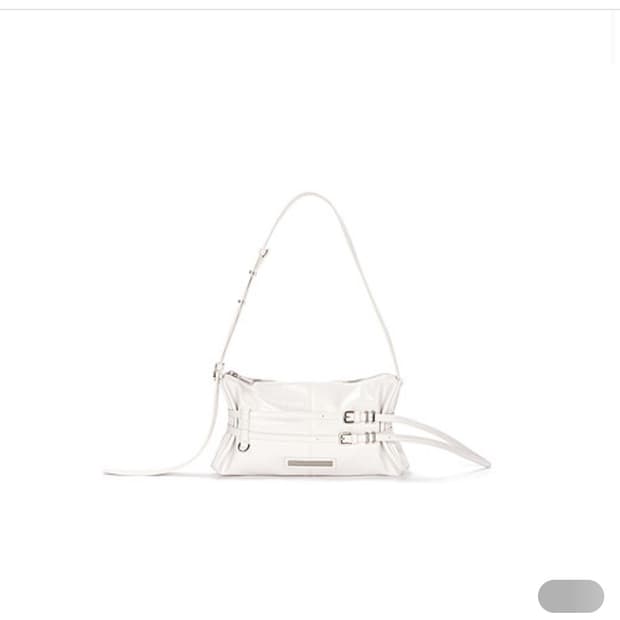 마뗑킴 더블 벨트 스트랩 미니백 