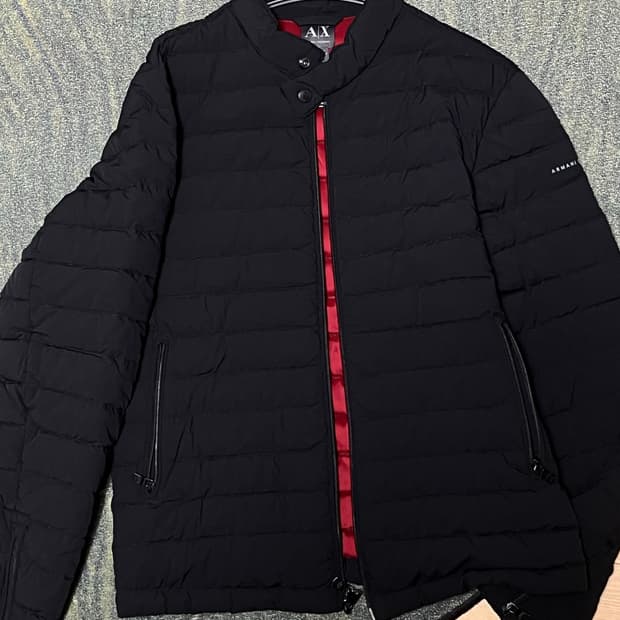 아르마니 익스체인지 경량 패딩 95-100