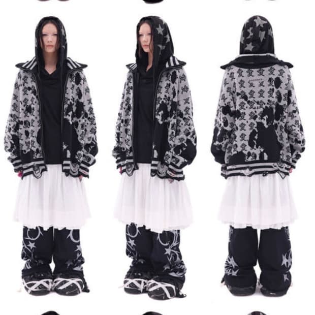 CFIERCE ‘LOVE‘ ZIP UP JUMPER