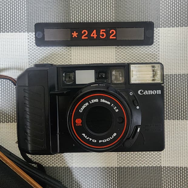캐논 AF 35M 2 필름카메라 오토보이 2 동일모델 파우치포함