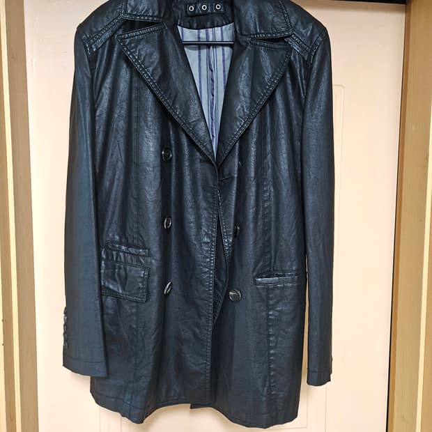 코튼 피코트 자켓