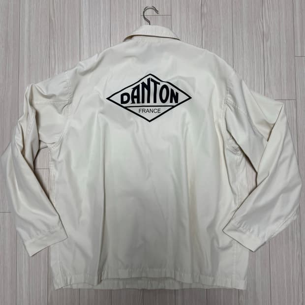 단톤 커버올 자켓 아이보리 42