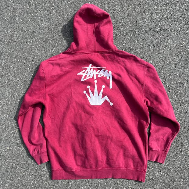 STUSSY Regal Crown Hoodie zip-up