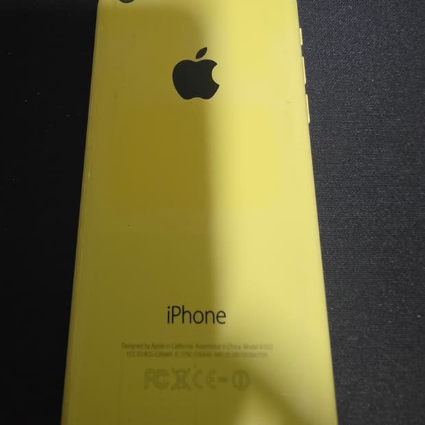 아이폰 5c 32GB 노란색 무음