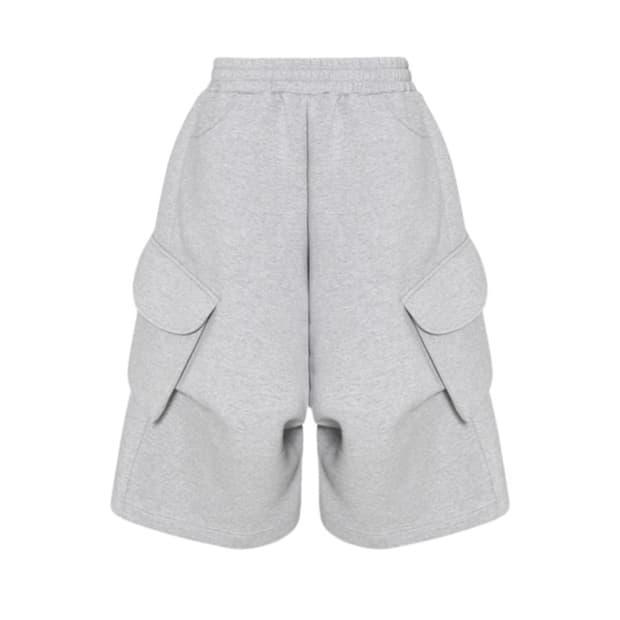 [OS] MJD 와이드 카고 버뮤다 팬츠 그레이