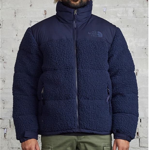 노스페이스 셰르파 눕시 자켓 네이비