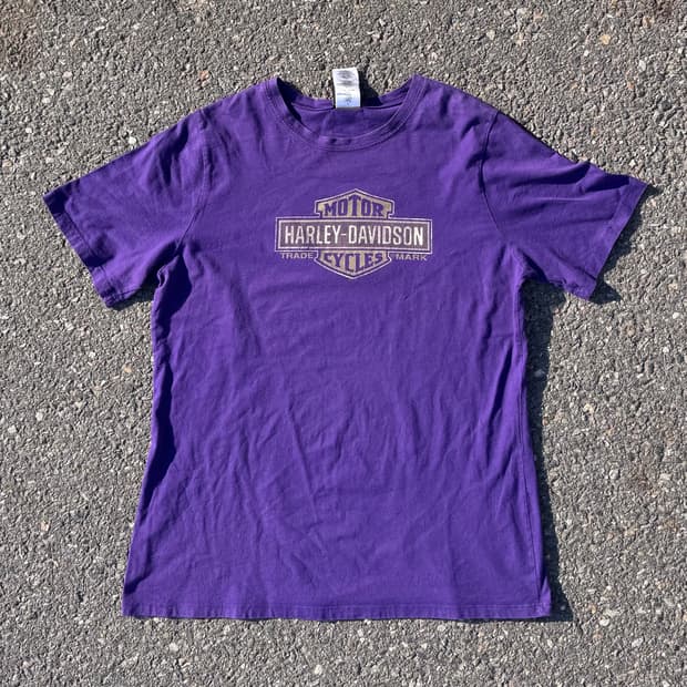 usa 빈티지 할리데이비슨 반팔 티 L~XL 782