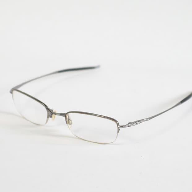 Oakley JACKKNIFE 2.0 오클리 잭나이프 실버 반무테 안경