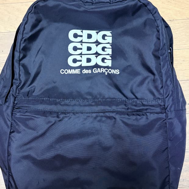 꼼데가르송 CDG 백팩 블랙