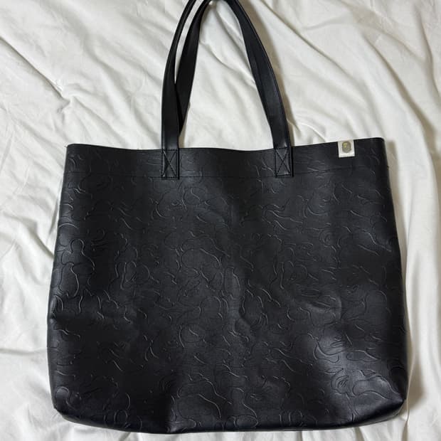 베이프 가죽가방