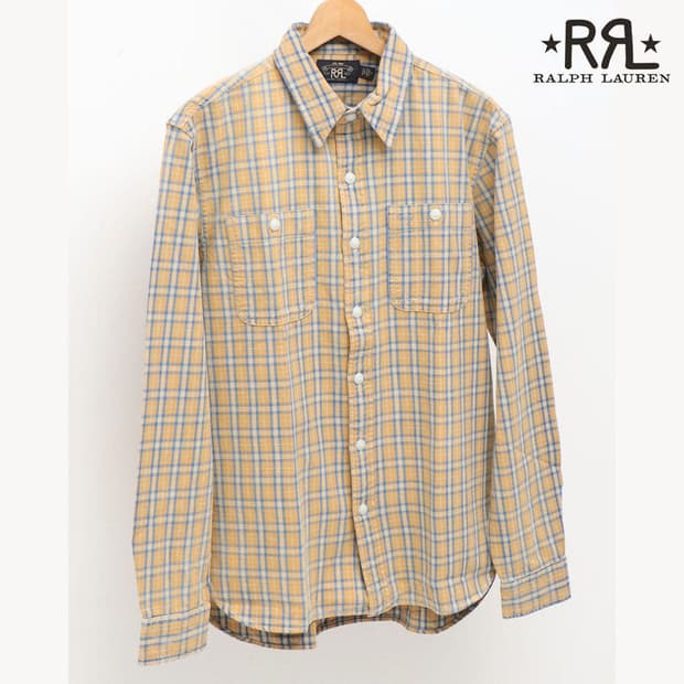 더블알엘 rrl 체크셔츠 