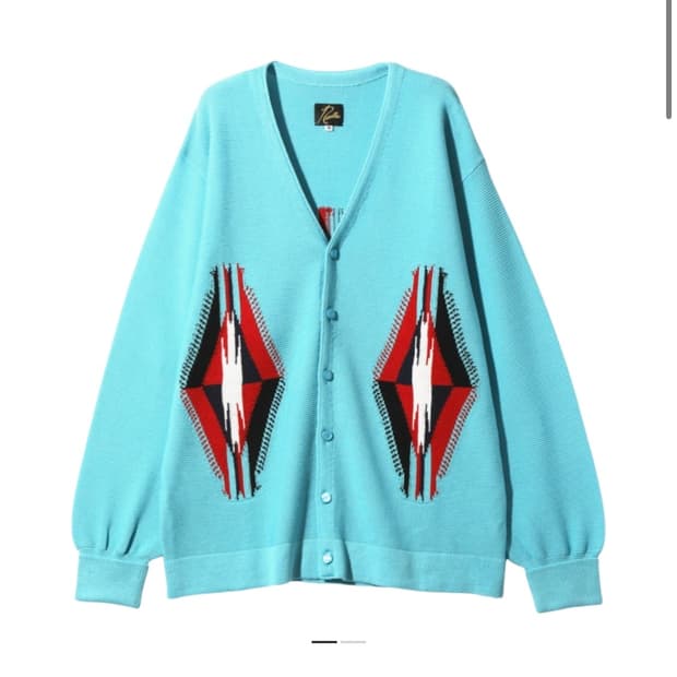 needles chimayo 가디건 니들스치마요 xl 홍태준착용