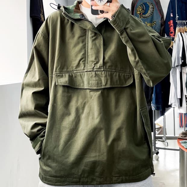 플라잉 포스 밀리터리 풀오버 아노락