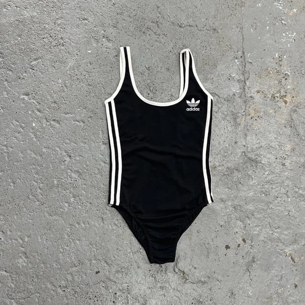 아디다스 트레포일 바디수트 수영복 발레복
