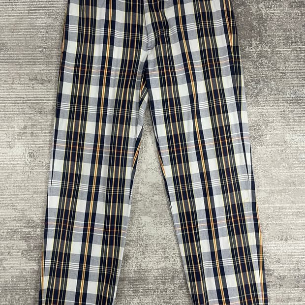 90s Polo RL 마드라스 체크 팬츠