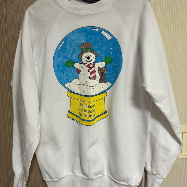 빈티지 맨투맨 L