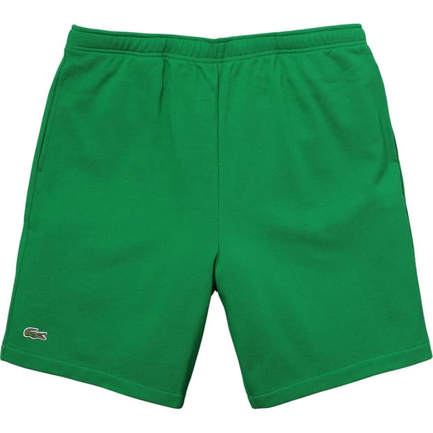 17SS Supreme x Lacoste Pique Short 슈프림 