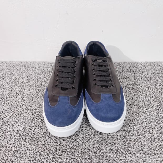 (정품/새상품) DKNY 남성 스웨이드 레더 스니커즈