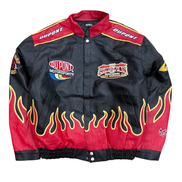 플레임 레더 레이싱자켓