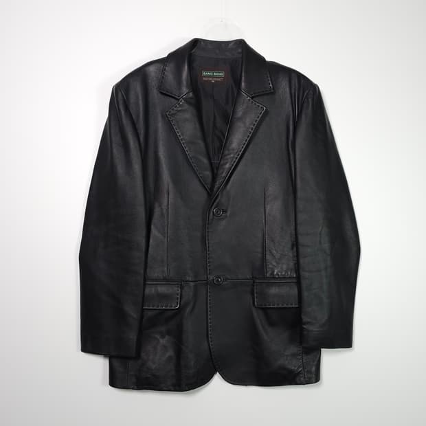 BangBang 양가죽 빈티지 블레이저 XL