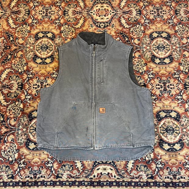 빈티지 칼하트 쉐르파 베스트 "XL" (451)