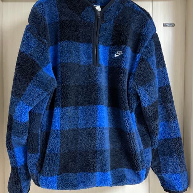 [L] 나이키 하프집 후리스 플리스