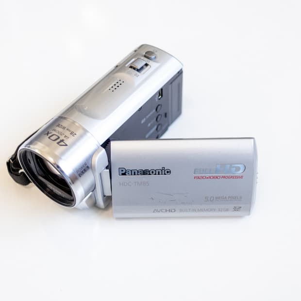 Panasonic HDC-TM85 / 빈티지 디지털 캠코더