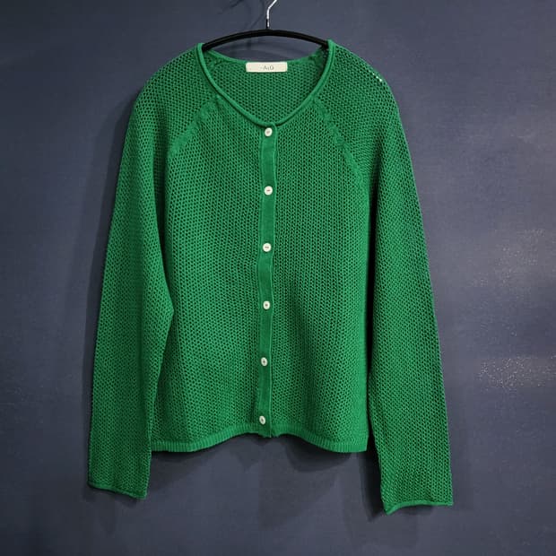 더엣지 메쉬 가디건(새상품)