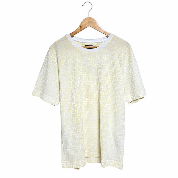 펜디 FF 자가드 반팔 티셔츠