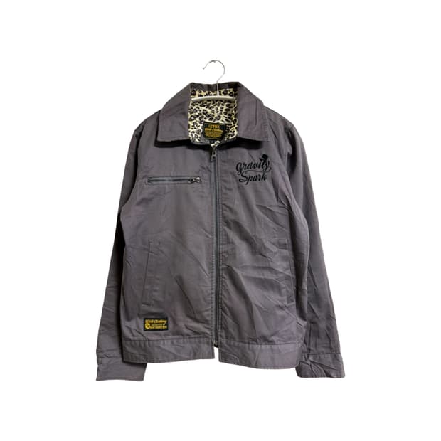 ETBX 그래비티 스파크 자수 워크 자켓