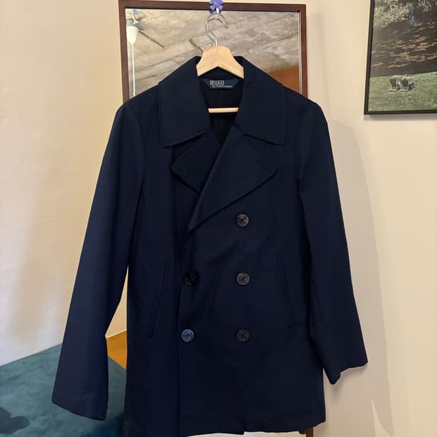 폴로 랄프로렌 네이비 피코트(이태리제)