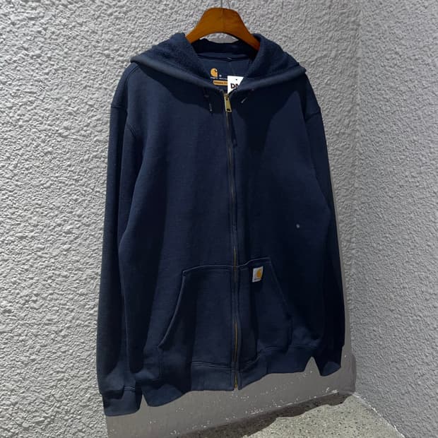 칼하트 네이비 후드집업