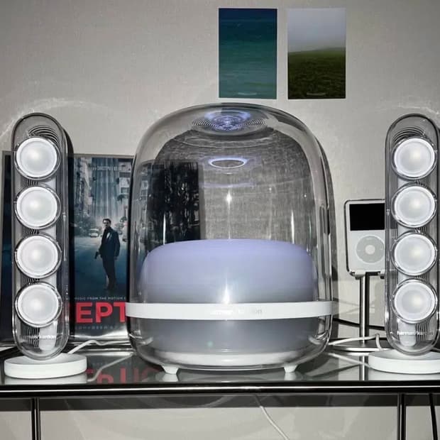 하만카돈 사운드스틱 4 박스포함 블루투스 스피커