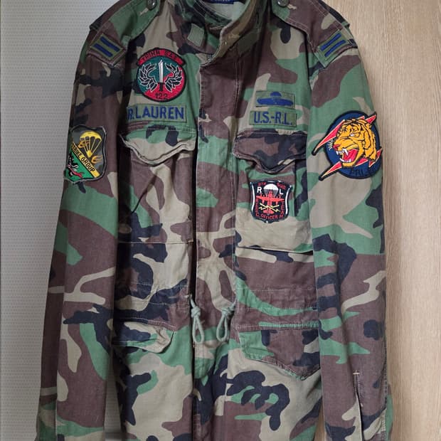폴로 랄프로렌 카모 M65 M사이즈