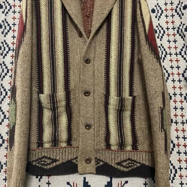 명작 Rrl 나바호 가디건 라지사이즈 황금사이즈 레어템