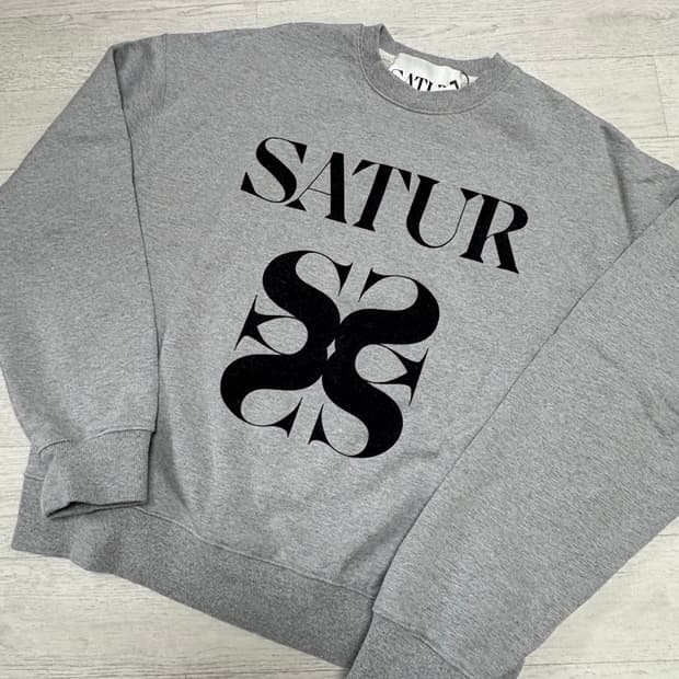 정품 세터 빅로고 맨투맨