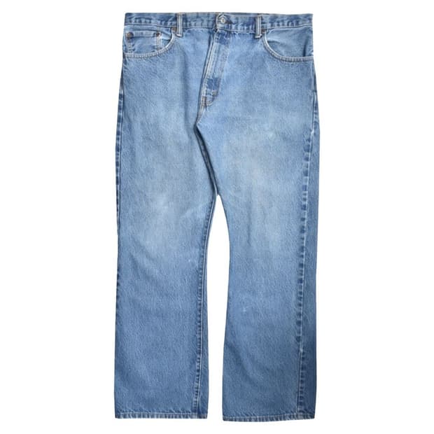 00S 리바이스 517 부츠컷 더티페이드 청바지 데님팬츠 38 N0888