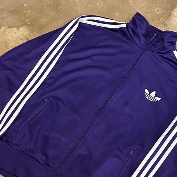 105 아디다스 파이어버드 퍼플 트랙탑