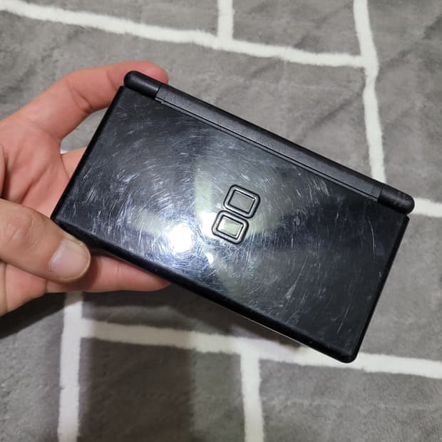 검정색 닌텐도 DS Lite 부품용