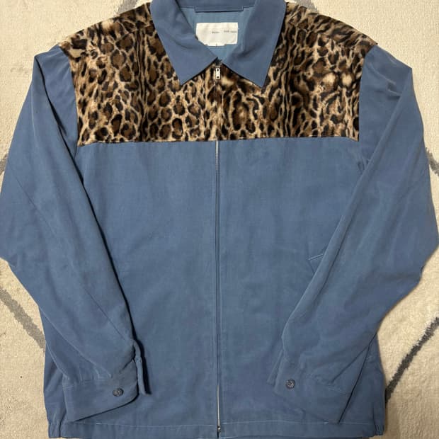 [2] 나다 낫 나다 레오파드 숄더 스윙 탑 nada not nada