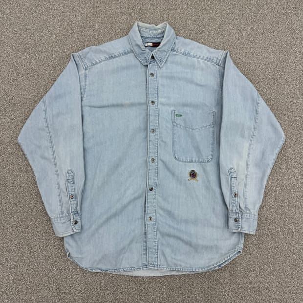 타미 데님 셔츠