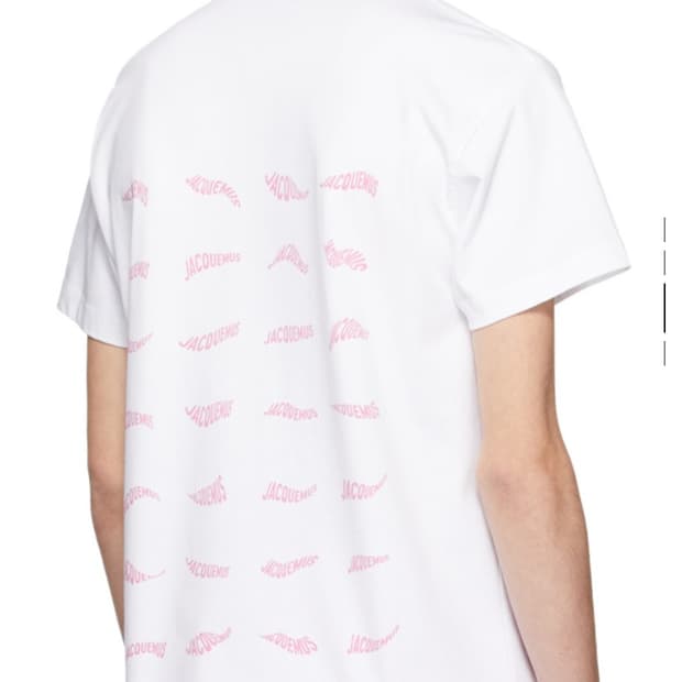Jacquemus wave logo t-shirt