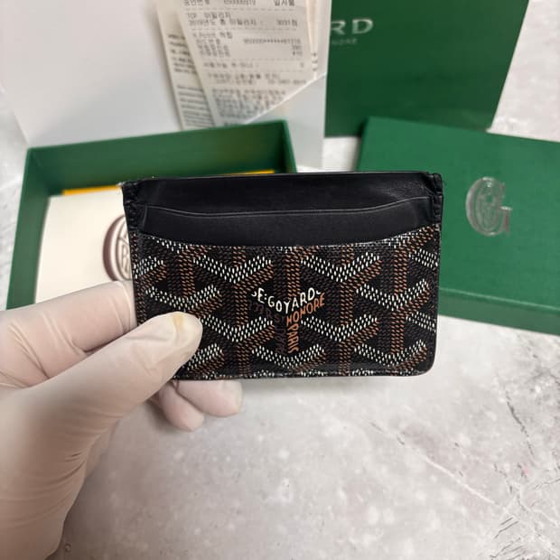 (정품) 풀구성 고야드 생쉴피스 카드지갑