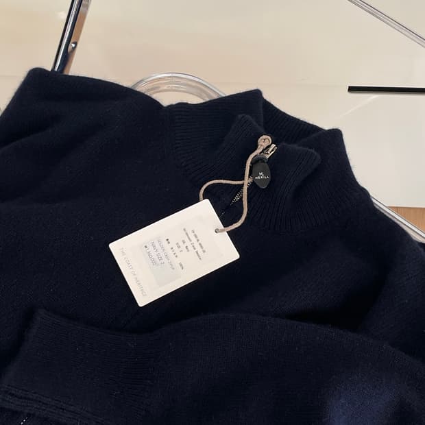 헤릴 Herill 골든캐시 집업 네이비 2사이즈