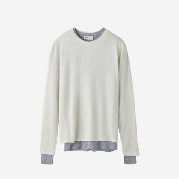 렉토 노바 레이어드 티셔츠 24fw (L)