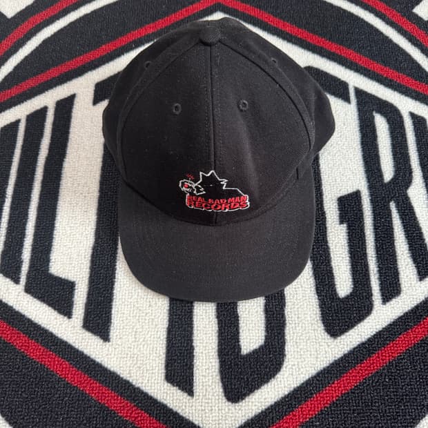 리얼 베드 맨 레고드 스냅백 햇 블랙 메이드 인 유에스 에이